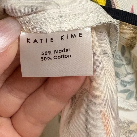 NWOT Katie Kime Animal Kingdom Modal/Cotton Blend Pajama Shorts - Picture 6 of 6